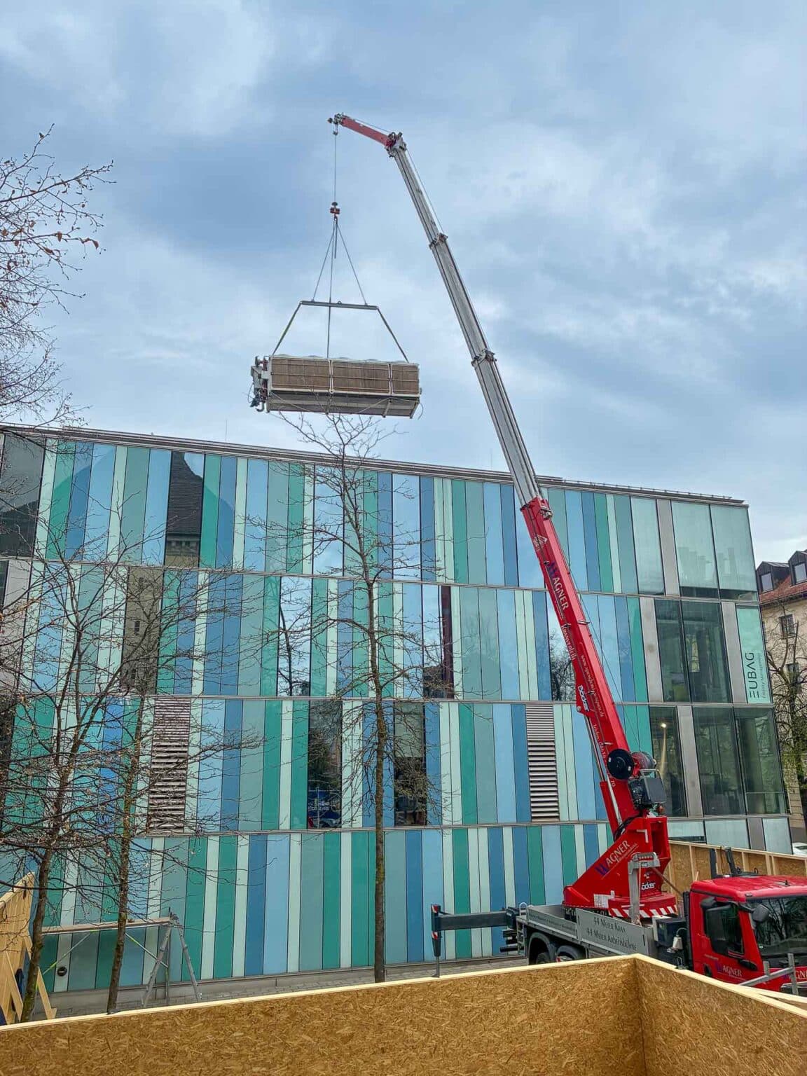 Demontage des Rückkühlers