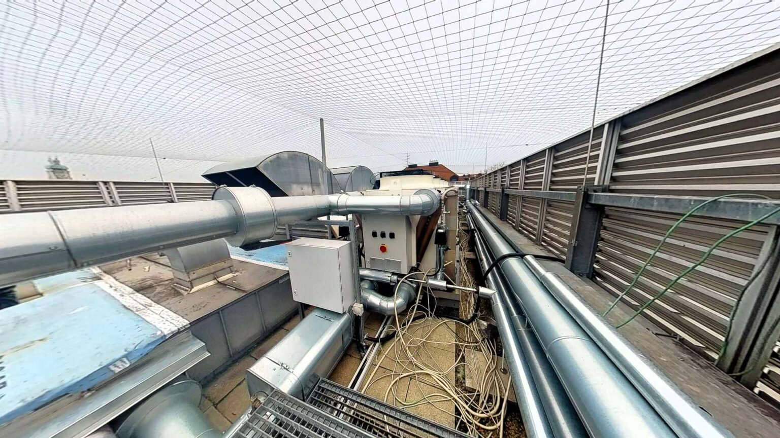 Rückkühler ohne Wartungszugang